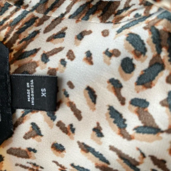 EXTRA SMALL EXPRESS LEOPARD TOP - Picture 5 of 6